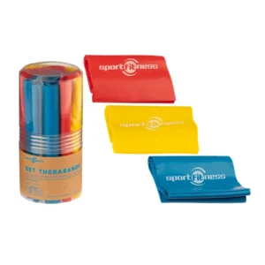 KIT DE BANDAS ELASTICAS PLANAS (3 PCS) VABS001 SPORTFITNESS