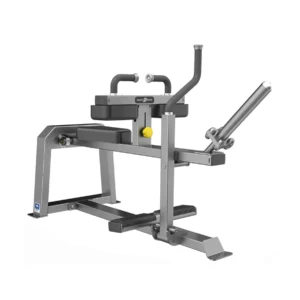 Elevación de Pantorrilla Sentado Sportfitness U3062 para fortalecer gemelos con carga en discos.
