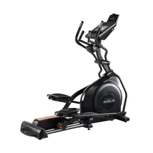 Elíptica Sole E35 con zancada de 51 cm y resistencia magnética digital.