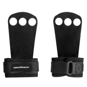 Protector de Manos Screen Sportfitness en cuero sintético con velcro y ajuste para 3 dedos.