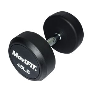 Mancuerna Redonda Encauchetada Movifit 45 lb