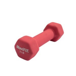 Mancuerna Hexagonal Recubierta en Neopreno Multicolor 3 lb