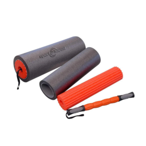 SET DE RODILLOS PARA MASAJES 3 EN 1 FR-3-008 SPORTFITNESS