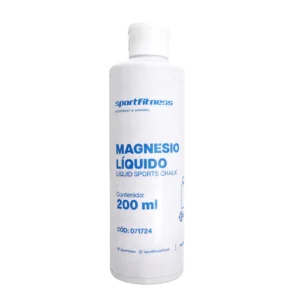 agnesio Líquido 200ml Sportfitness para agarre en pesas y entrenamiento