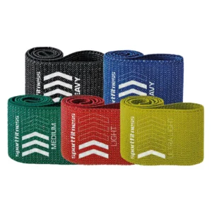 SET DE BANDAS ELASTICAS EN TELA (SETX5) EB-L-015 SPORTFITNESS