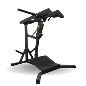 Dual Sentadilla y Pantorrilla IFP1707 profesional con carga de discos para Hack Squat y elevación de pantorrillas.