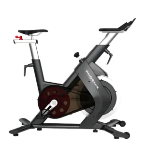 Bicicleta Spinning Phoenix S210 Sportfitness con resistencia magnética y volante de inercia de 14 kg.