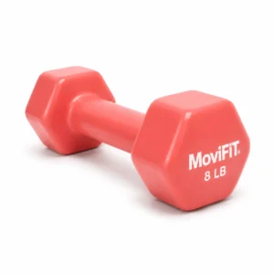 MANCUERNA HEXAGONAL RECUBIERTA EN NEOPRENO MULTICOLOR MOVIFIT 8 LB