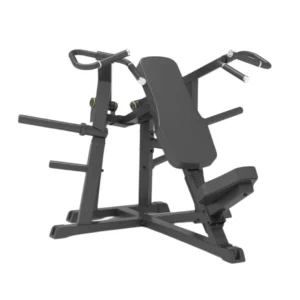 Prensa para Hombros IFP1101 Impulse Fitness isolateral con carga de discos para entrenamiento profesional.