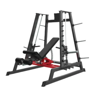 Super Smith Tren Superior Red Serie 600 para entrenamiento profesional de pecho, hombros y brazos.