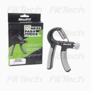 Grip Tensor de Mano 5-20KG MD1142 con resorte de acero y agarre antideslizante, ideal para fortalecer muñecas y antebrazos.
