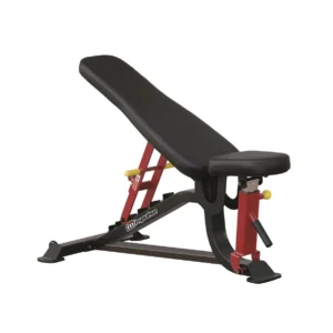 Banco Multiposición FID SL7011 Impulse con respaldo ajustable para entrenamiento profesional.