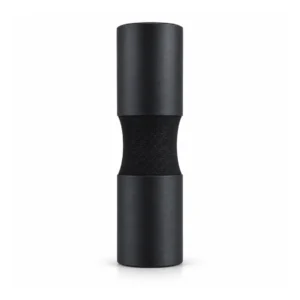 Almohadilla para Barra negra con diseño ergonómico para mayor comodidad y protección de hombros durante el entrenamiento.