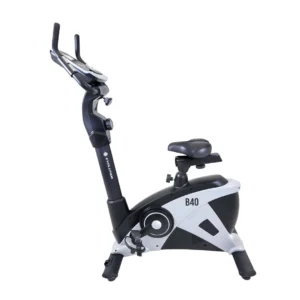 Bicicleta Estática B40 con 15 niveles de resistencia manual, volante de 7 kg y consola multifunción.