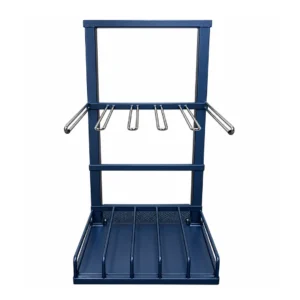 Rack para Barras Lastradas Evolution, soporte organizador para barras de entrenamiento en gimnasio.