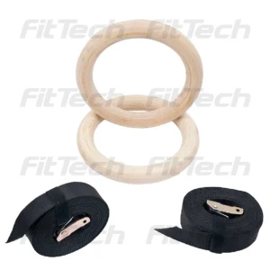 ANILLOS PARA GIMNASIA MADERA