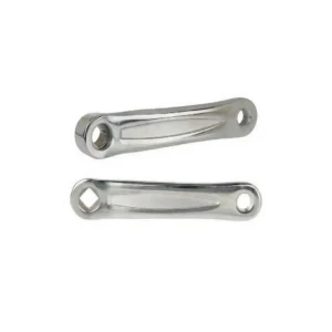 Biela izquierda inoxidable para bicicleta de spinning 9/16, compatible con modelos 070316/317/318/319, fabricada en acero resistente.