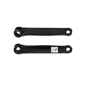 Biela izquierda para bicicleta de spinning (070320/321), fabricada en acero reforzado, compatible con pedal estándar de 9/16.