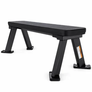 Banco Plano Profesional MoviFit MOV-3001 Hammer Force Pro para ejercicios de fuerza en gimnasios.