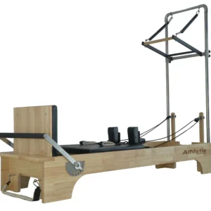 REFORMER CON MESA MEDIO TRAPECIO CON CAMA PLANA (4200)