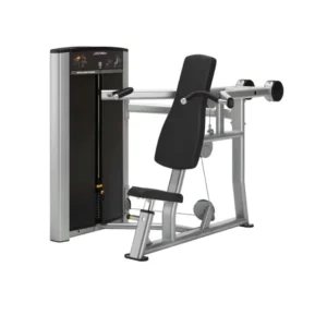 Prensa de Hombro Axiom con torre de peso 101.25 kg para entrenamiento de hombros y brazos