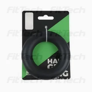 Anillo grip para mano negro de 30K tensión, en silicona antideslizante de alta calidad, diseñado para fortalecer manos, dedos y antebrazos.