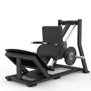 Hack Press Titan, máquina profesional para entrenamiento de piernas con sistema lineal de carga guiada.