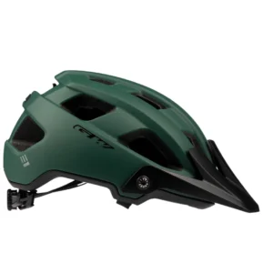 Casco Enduro E1 GW para MTB con construcción In Mold, 17 ventilaciones, ajuste milimétrico y cobertura trasera.
