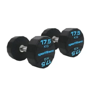 MANCUERNA ENCAUCHETADA 17.5KG SER. APEXGRIT DB-R-313 SPORTFITNESS