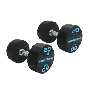 MANCUERNA ENCAUCHETADA 20KG SER. APEXGRIT DB-R-313 SPORTFITNESS