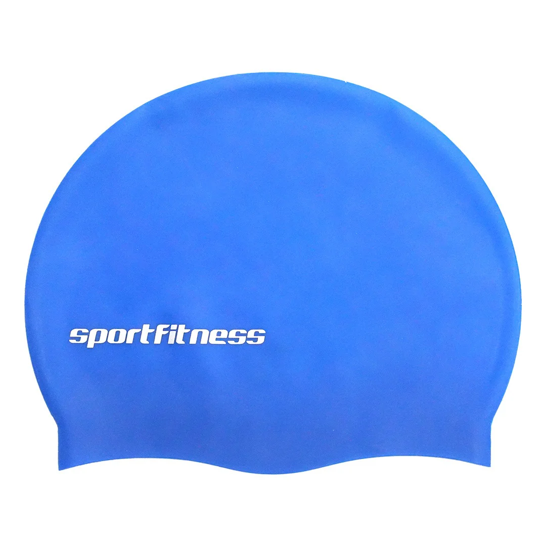 Gorro de Natación en Silicona Sportfitness Azul