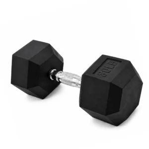 La Mancuerna Hexagonal Encauchetada EVO combina una estructura de hierro fundido, recubrimiento de caucho de alto tráfico y un eje acerado para desarrollar entrenamientos de fuerza con un accesorio resistente y funcional.