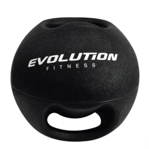 con Agarre Evolution elaborado en caucho No PVC con doble agarre, disponible en 8 y 10 kg.