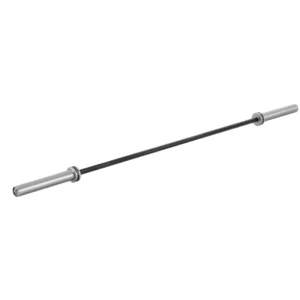 Barra olímpica profesional Sportfitness de 2 pulgadas disponible en versiones de 15 kg y 20 kg.